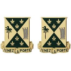 759th Military Police Battalion Unit Crest (Tenez La Porte)